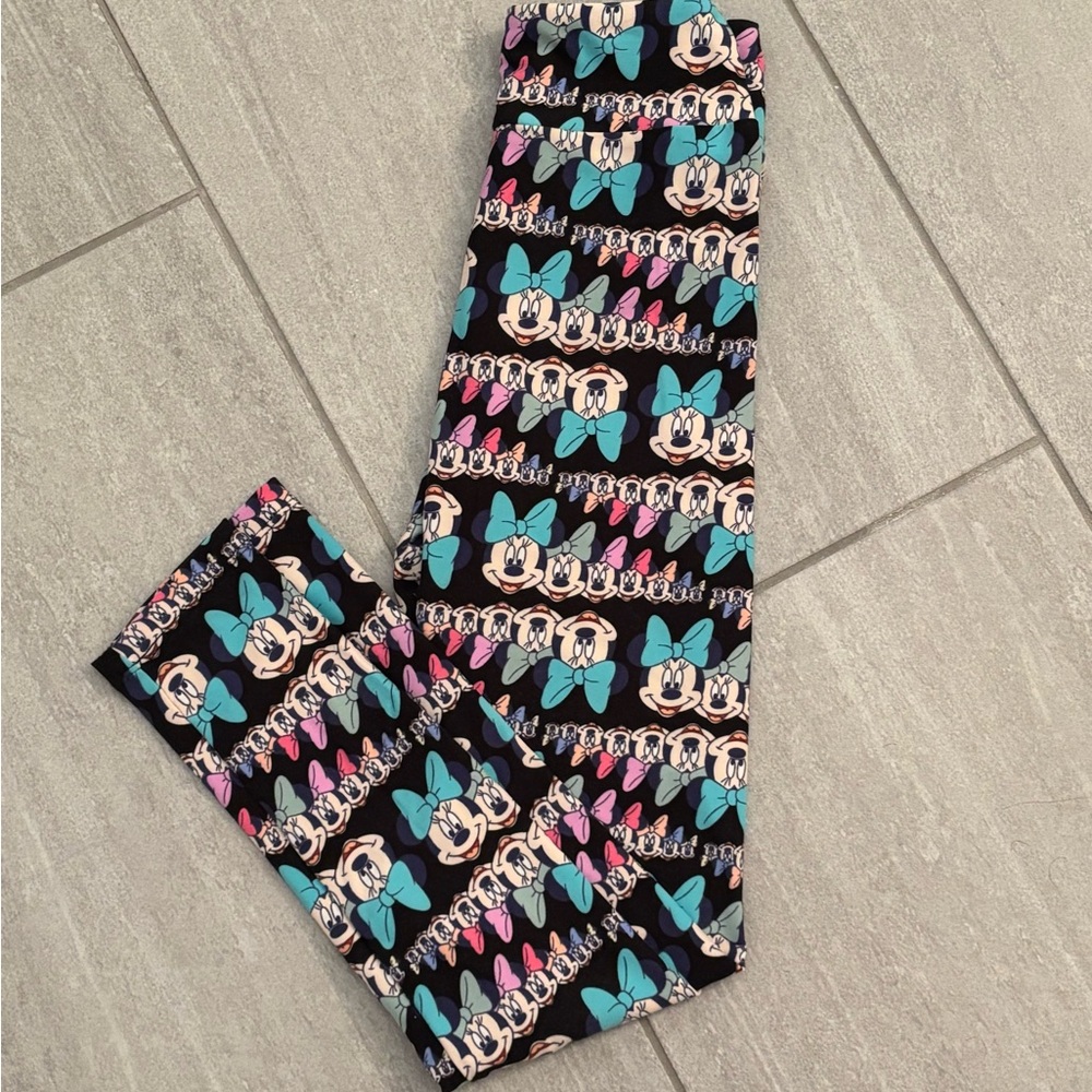 LaLaRoe Disney Leggings girls size L/XL